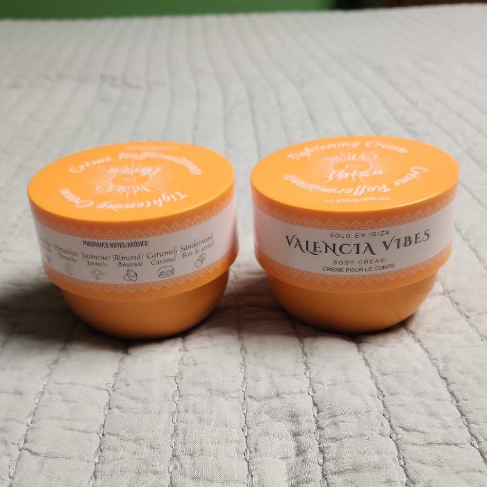 NEW Valencia Vibes Orange Body Cream (2 Count)